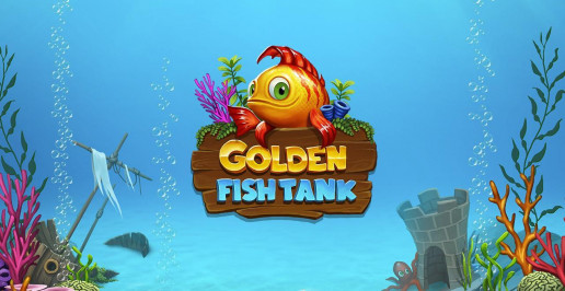 Golden fish tank